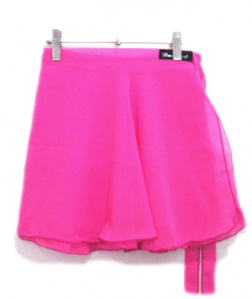 아동 쉬폰치마 4부 13인치 (허리: 끈형)