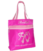 발레자수가방(핑크)